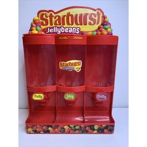 Starburst Jellybeans Candy Dispenser Dispensing Compartments